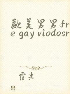 欧美男男free gay viodosroom