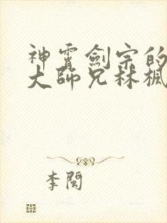 神霄剑宗的废材大师兄林枫