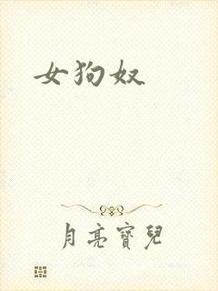 女狗奴封面