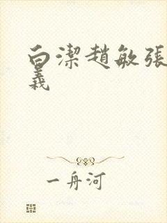 白洁赵敏张倩高义