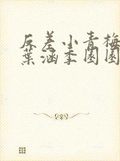 反差小青梅不经叶涵季园园全章