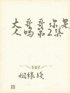 大哥哥你是一个人吗第2集