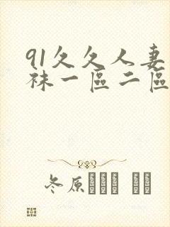 91久久人妻丝袜一区二区三