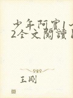 少年阿宾1～72全文阅读目录