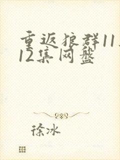 重返狼群11集12集网盘