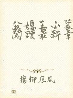 公媳王小蒙全文阅读最新章节更新