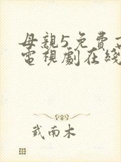 母亲5免费高清电视剧在线看免费