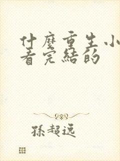 什么重生小说好看完结的