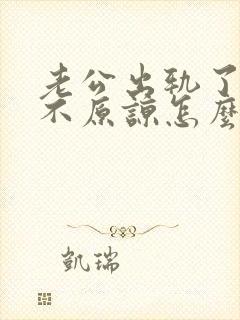 老公出轨了妻子不原谅怎么办封面