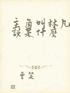 主角叫林凡的小说是什么