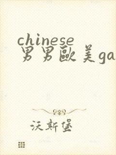 chinese男男欧美gay'gay