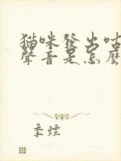 猫咪发出咕咕的声音是怎么回事