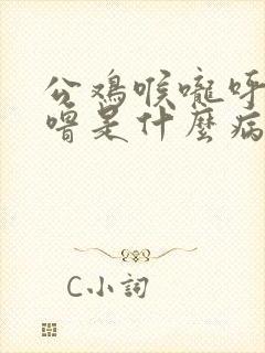 公鸡喉咙呼噜呼噜是什么病