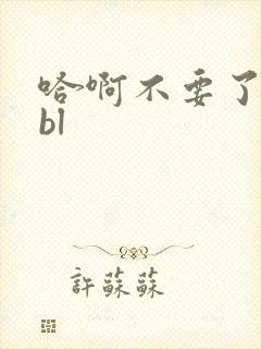哈啊不要了嗯啊bl