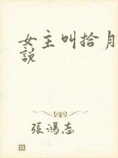 女主叫拾月的小说