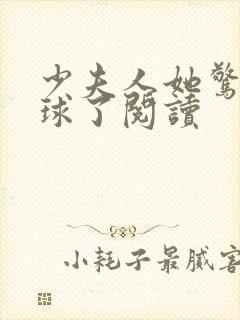少夫人她惊艳全球了阅读