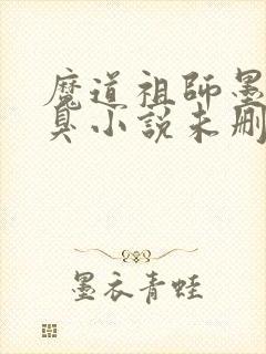 魔道祖师墨香铜臭小说未删版封面