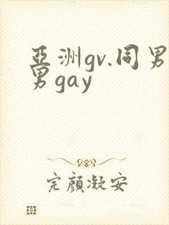 亚洲gv.同男男gay