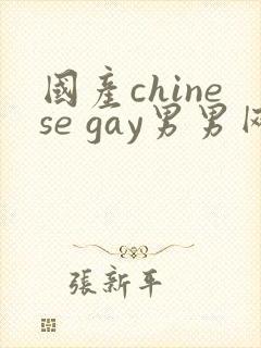 国产chinese gay男男网站