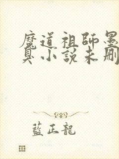 魔道祖师墨香铜臭小说未删版完整