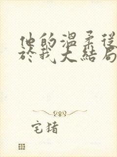 他的温柔从不属于我大结局