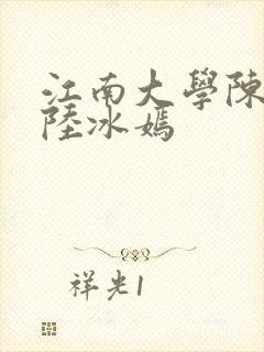 江南大学陈宝柱陆冰嫣封面