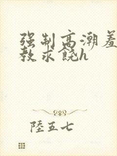 强制高潮羞辱调教求饶h