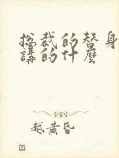 总裁的替身前妻讲的什么