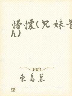 惜怀(兄妹骨科h)