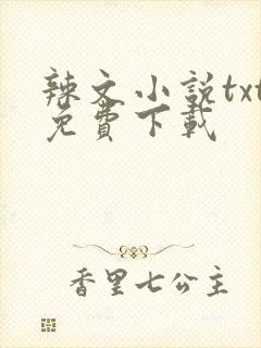 辣文小说txt免费下载封面