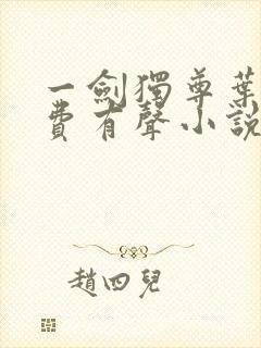 一剑独尊叶玄免费有声小说