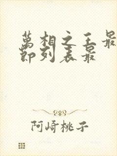 万相之王最新章节列表最