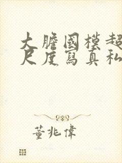 大胆国模超超大尺度写真私拍在线播放