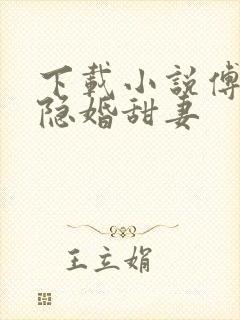 下载小说傅少的隐婚甜妻