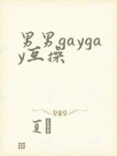 男男gaygay互操封面