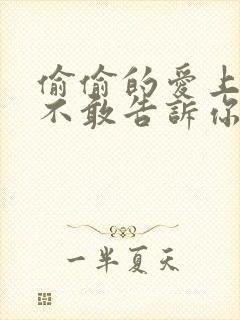 偷偷的爱上你却不敢告诉你什么歌