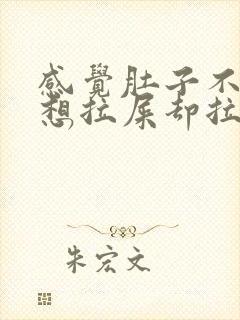 感觉肚子不舒服想拉屎却拉不出来怎么回事