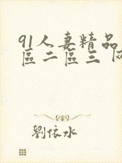 91人妻精品一区二区三 网封面