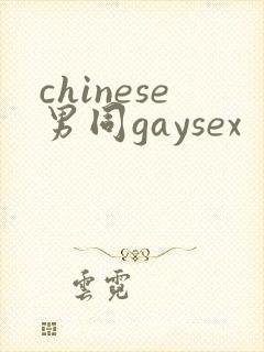chinese男同gaysex