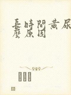 长时间黄尿是什么原因