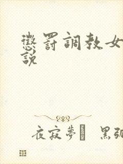 惩罚调教女奴小说封面