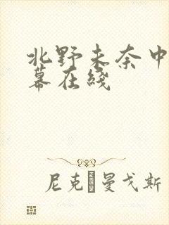 北野未奈中文字幕在线