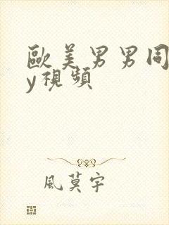 欧美男男同gay视频