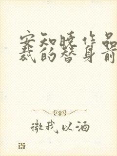 安知晓作品:总裁的替身前妻完本