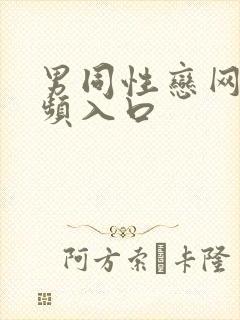 男同性恋网站视频入口