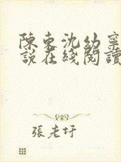 陈东沈幼宁的小说在线阅读封面