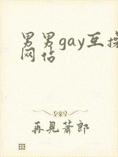 男男gay互操网站