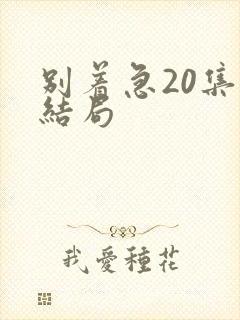 别着急20集大结局