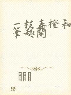 一枝春橙和白 笔趣阁封面