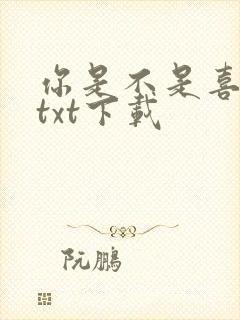你是不是喜欢我txt下载